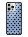 Polka Dot | Blue and Navy Blue iPhone Case