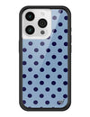 Polka Dot | Blue and Navy Blue iPhone Case
