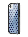 Polka Dot | Blue and Navy Blue iPhone Case