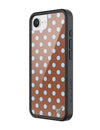 Polka Dot | Brown and Blue iPhone Case