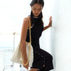 Colette Macrame Beach Bag In Off-White