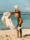 Flora Crochet Hat In Off White