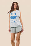 Peanuts Not Today Tank