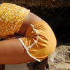 Girl Seaside Runner Recycled Shorts in Sunflower Yellow