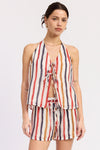 Vale Tie Top