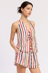 Vale Tie Top