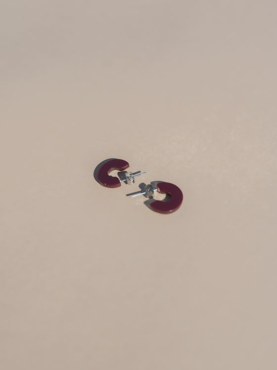 Mali Hoops- Maraschino Cherry