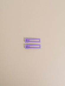 Lu Lu Hair Clips - Lilac