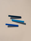 Evie Hair clips - Blue Tones