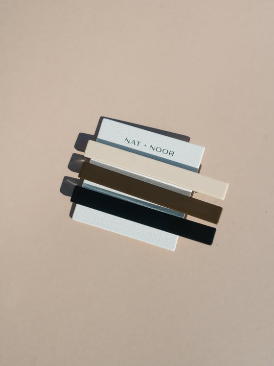 Evie Hair Clips - Neutral Tones