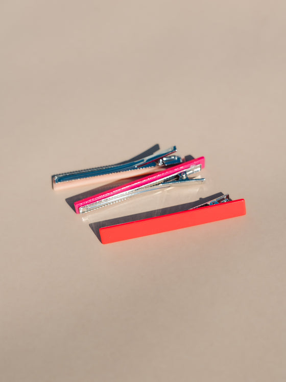 Evie Hair Clips - Pink Tones