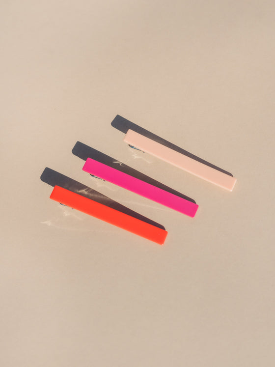 Evie Hair Clips - Pink Tones