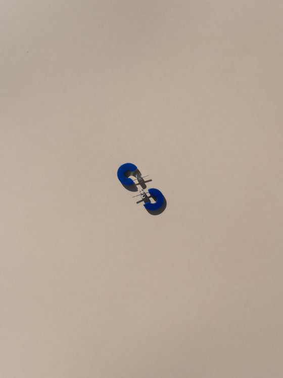 Mali Hoops - Cobalt