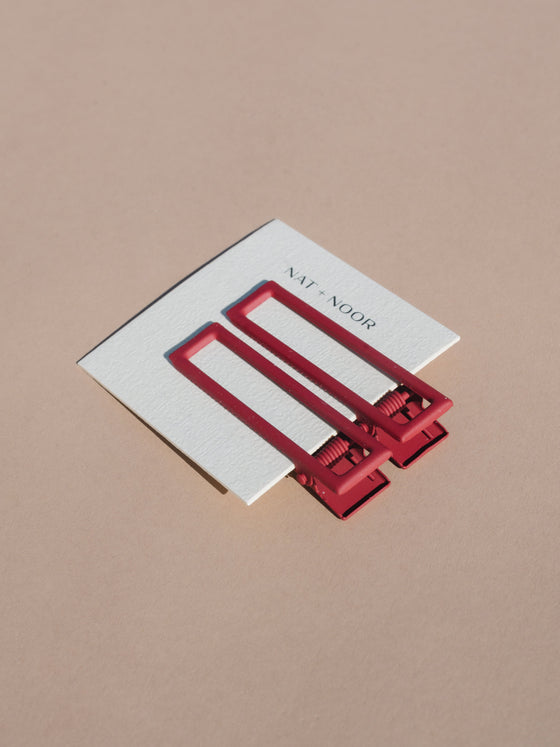 Lu Lu Hair Clip - Maraschino Cherry