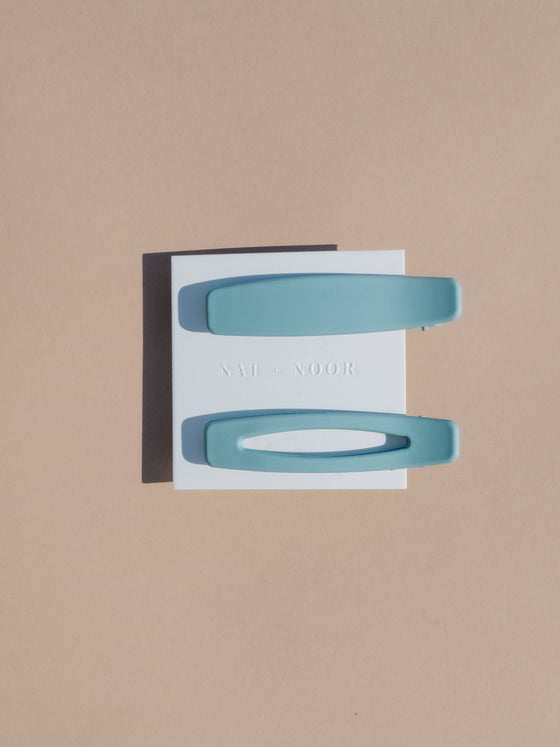 Lani Hair Clips - Sky