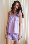 Bow Knot Pajamas - Lilac