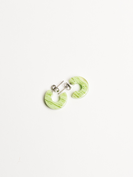 Mali Hoops - Tiger Green
