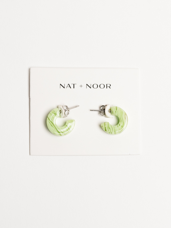Mali Hoops - Tiger Green
