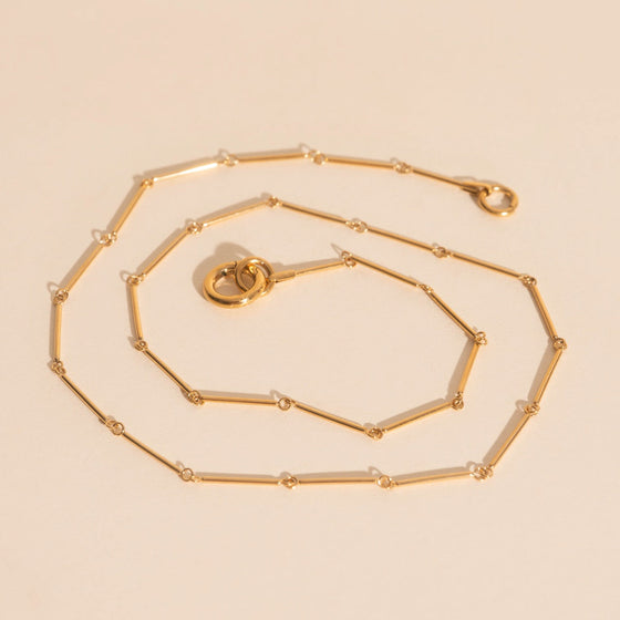 Bar Link Chain Necklace
