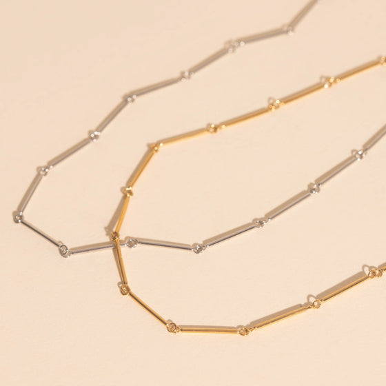 Bar Link Chain Necklace