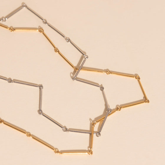 Bar Link Chain Necklace