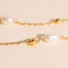 Mini Pearl Chain Necklace (18")