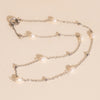 Mini Pearl Chain Necklace (18")