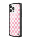 Checkers | Pink iPhone Case
