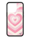 Rose Latte Love iPhone Case