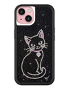 Rhinestone | Black Cat iPhone Case