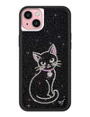 Rhinestone | Black Cat iPhone Case