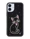 Rhinestone | Black Cat iPhone Case