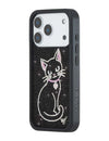 Rhinestone | Black Cat iPhone Case