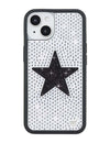 Rhinestone Star | White and Black iPhone Case