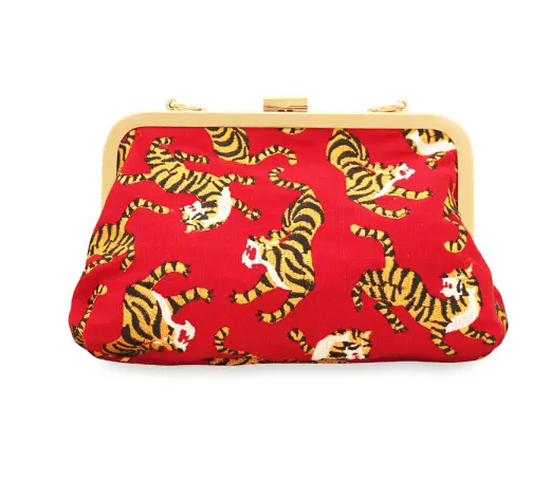 Sumatran Tiger Clutch in Red