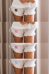 Bow Knot Pajamas - White