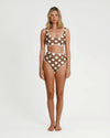 Polka Dot Bikini (Navy)