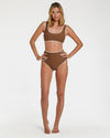 Polka Dot Bikini (Brown)