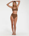 Polka Dot Bikini (Brown)