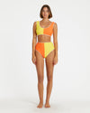 Two-Tone Bikini (Yellow/Orange)