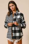 Plaid Fleece Button Down Shirt
