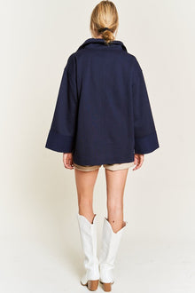  Oversized Knit Top