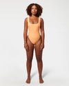 Cabana Stripe One-Piece Swimsuit (Orange Poppy)