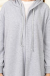 Bliss French Terry Hooded Coat