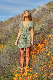  Poppy Wrap Dress