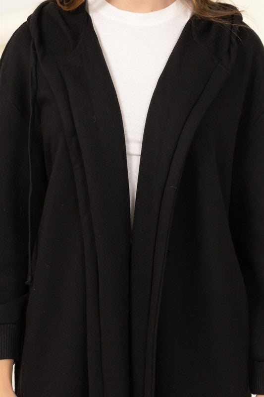 Bliss French Terry Hooded Coat