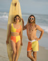 Two-Tone Bikini (Yellow/Orange)