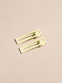  Lu Lu Hair Clips - Butter