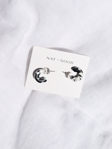  Mali Hoops - Black + White