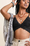 Romantic Lace Scallop Bralette